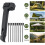 (A Type, -) 2-in-1 Camping Hammer with 8 Pegs, Tent Stake Driver & Puller 2