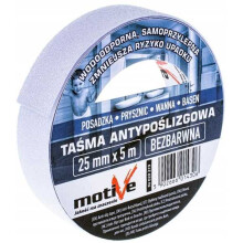 MOTIVE Ruban antidérapant transparent 25 mm/5 m 020 219