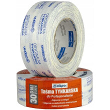 BLÅ DELFINS PUDSNINGSTAPE 30 DAGE HVID 48 mm