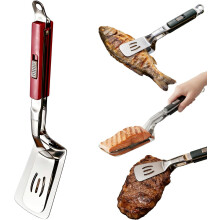 (A - Red - 1pcs, -) Pince barbecue, 1 pièce, noir