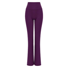 (Peacock blue long pants, L) Women's High Waist Yoga Pants 2026 Spring Summer Micro Flare Bootcut Hip Lifting Sportswear for Outdoor Pilates Running