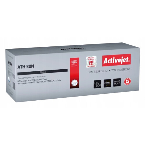 Activejet-toner til HP 30A CF230A ny ATH-30N