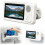 (White, -) Soporte de ducha con altavoz Bluetooth, blanco 1