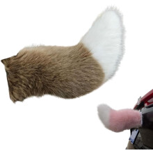 (Color F, -) Remote Control Electric Furry Car Tail, Adjustable Speed Colour G
