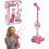 (Pink, -) Karaoké micro, rose, support 1