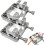 (B - Silver - 2pcs, -) Pince soudure, A, argent 1
