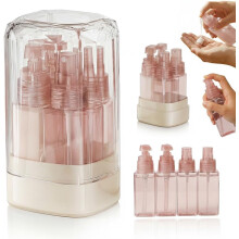(Pink, -) 2026 4-in-1 vuotamaton matka-annostelija, 35 ml harmaa