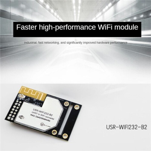 2X USR-WIFI232-B2 UART to WiFi/Ethernet Modules Embedded TTL Serial to Wifi Module Support Modbus RTU to Modbus TCP 1