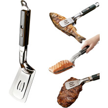 (A - Grey - 1pcs, -) Pince barbecue, 1 pièce, noir