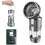 (Silver, -) 2026 3 in 1 Camping Fan Light, Solar Lantern Flashlight 1
