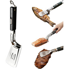 (A - Black - 1pcs, -) Pince barbecue, 1 pièce, noir