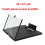 2pcs 20 Inch Screen Magnifier 3D HD Phone Magnification Projector Screen Magnification Black 2