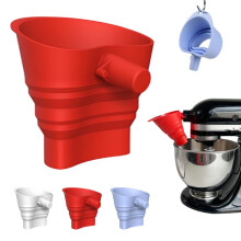 (Red, -) Entonnoir farine, pliable, blanc