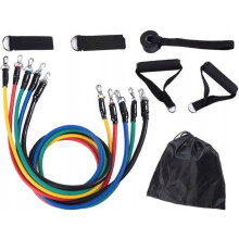 Bandes de résistance pour le fitness, le crossfit et la rééducation, lot de 5