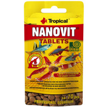 Comprimidos Tropicales Nanovit 10 g/aprox. 70 unidades.