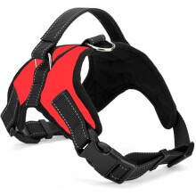 Arnés rojo para perro talla L - 1 unidad.