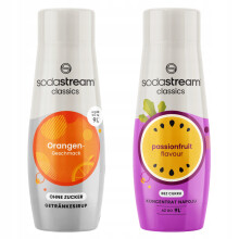 SodaStream Orange Zero cukormentes narancs + maracuja szirupok