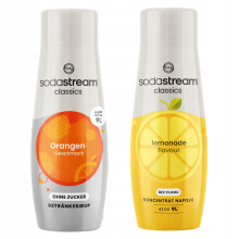 SodaStream Orange Zero szirupok cukormentes narancs + limonádé