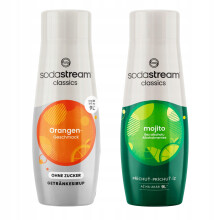 SodaStream Narancs Zero Szirupok Cukormentes Narancs + Mojito Mohito