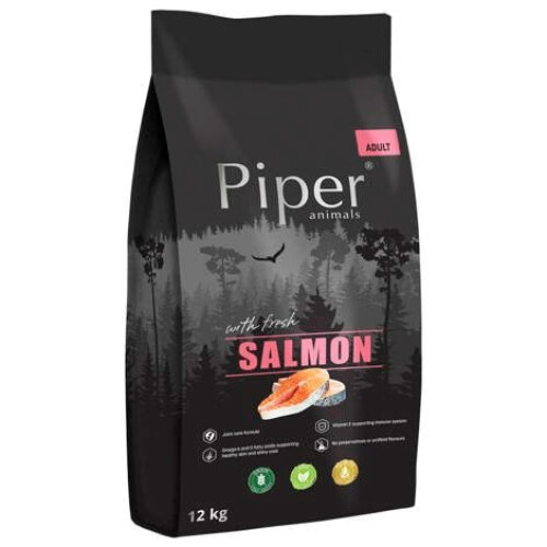 DOLINA NOTECI Piper Animals laks Tørfoder til hunde 12 kg pose