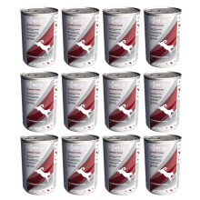 TROVET Hypoallergenisk TPD med kalkun - vådfoder til hunde - 12x400g