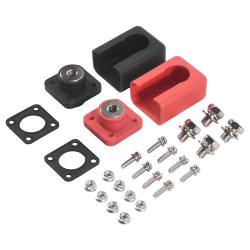 2pcs 200A  Storage Lithium Battery Terminal High Current Lithium Battery Copper Terminal Connector