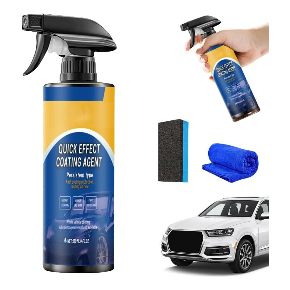 (Size_name, 1.35 Fl Oz (Pack Of 3)) 2 Pieces Quick Coat Restore Coating Spray, 120Ml 5437706572114