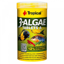 Comprimidos tropicales de 3 algas A 250 ml/150 g