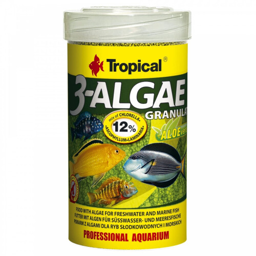 GRANULADO DE 3 ALGAS TROPICALES 100ML/44G