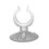 Ventosa in silicone con supporto 5x30mm 1