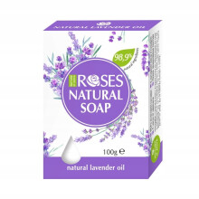 Naturlig lavendeltvål 100g Mild, återfuktande, med lavendelolja