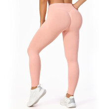 (Peach pink, XXL) High-Waist Cross-Leg Yoga Pants Quick-Drying Slimming Sportswear for Women Fitness Leggings