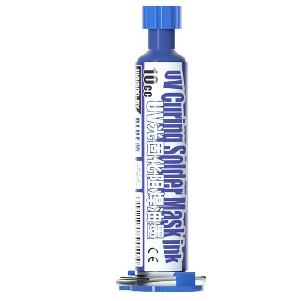 Uv Curable Solder Mask Paint For Pcb Jumper Wire - Mechanic Gy-Uvh900 Blue 10Ml 693053443292