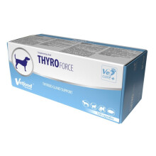 Suplemento tiroideo VetFood Thyroforce para perros, 120 cápsulas
