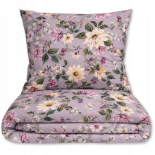SET DI BIANCHERIA DA LETTO 200x220 100% COTONE SPESSO 3 PEZZI FIORI POLACCI PREMIUM
