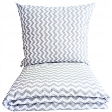 SET DI BIANCHERIA DA LETTO 160x200 cm IN COTONE SPESSO CON MOTIVO