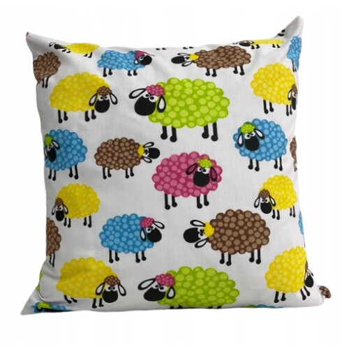 Jaśka Funda de almohada infantil de algodón 40x40