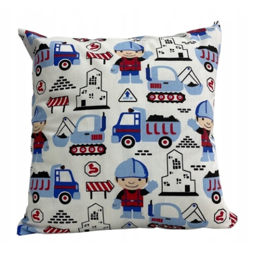 Jaśka Funda de almohada infantil de algodón 40x40