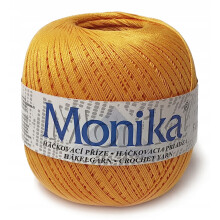 MONIKA MANCHET bomuldslignende MAXI 550m. ORANGE 1284