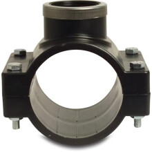Profec-puristin ruuveilla PP 25mm x 1/2" puristin x GW 16bar musta
