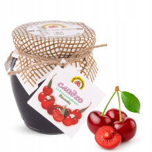 KIRSEBÆRSJAM 240 G. SLIK TIL GAVE