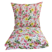 SET DI BIANCHERIA DA LETTO 160x200 cm COTONE SPESSO CON MOTIVO FIORI