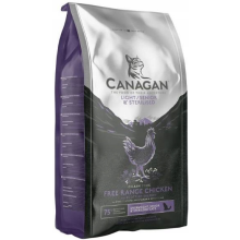 Canagan Trockenfutter für übergewichtige/ältere/sterilisierte Katzen, 4 kg