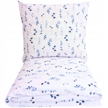 SET DI BIANCHERIA DA LETTO IN COTONE 160x200 SET CON FIORI PRODUTTORE RESISTENTE 100% COTONE