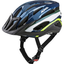 Casque de vélo ALPINA MTB17 BLEU FONCÉ-NÉON 58-61