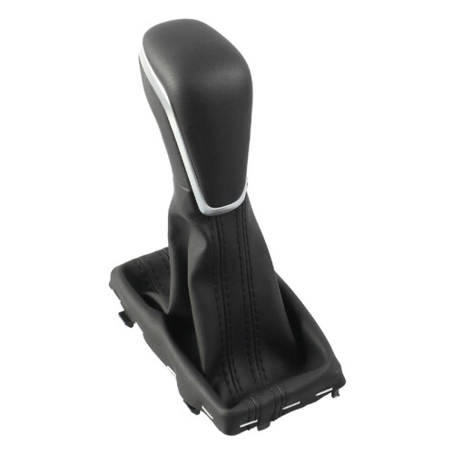 Gear Shift Knob with Leather Boot New for  A7 A6 PASTYLE C7 2016 2017 2018 Flat Leather