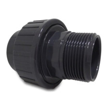 Profec PVC-U -siirtymäruuvi 50 mm x 1 1/2" KW x MZ