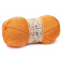 ALIZE BABY BEST blødt og delikat børnegarn orange 336