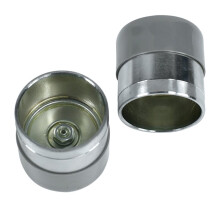 2 Protections de Roulements de Remorque de 50 mm avec Capuchons Anti-Poussière pour Caravanes, Bateaux et Camping-Cars