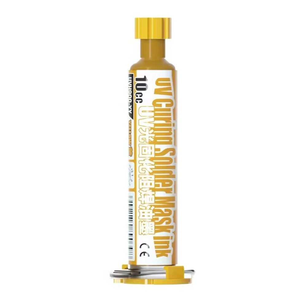 Uv Curable Solder Mask Paint Yellow 10Ml Gy-Uvh900 Mechanic 693053443315